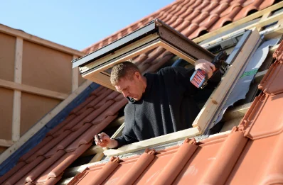 Pose de fenêtres de toit Velux à Herbinghen